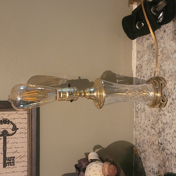 Accents Vintage Crystal Table Lamp Poshmark
